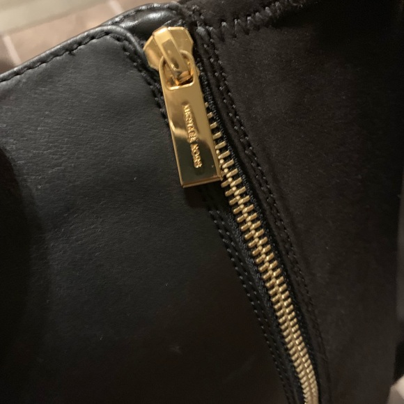 Michael Kors Arley Boot Black Gold - Picture 4 of 8